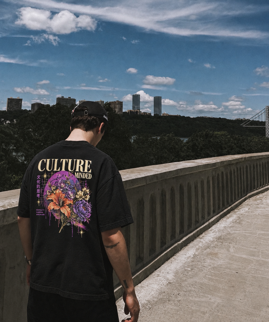 Culture Minded "Growth" Oversized Tee