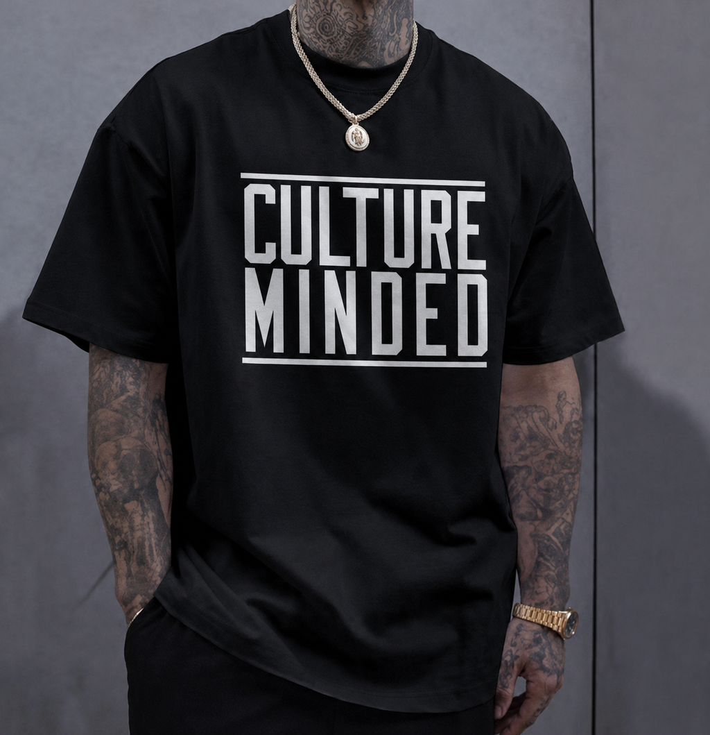 Culture Minded "Original Logo" Oversized Tee