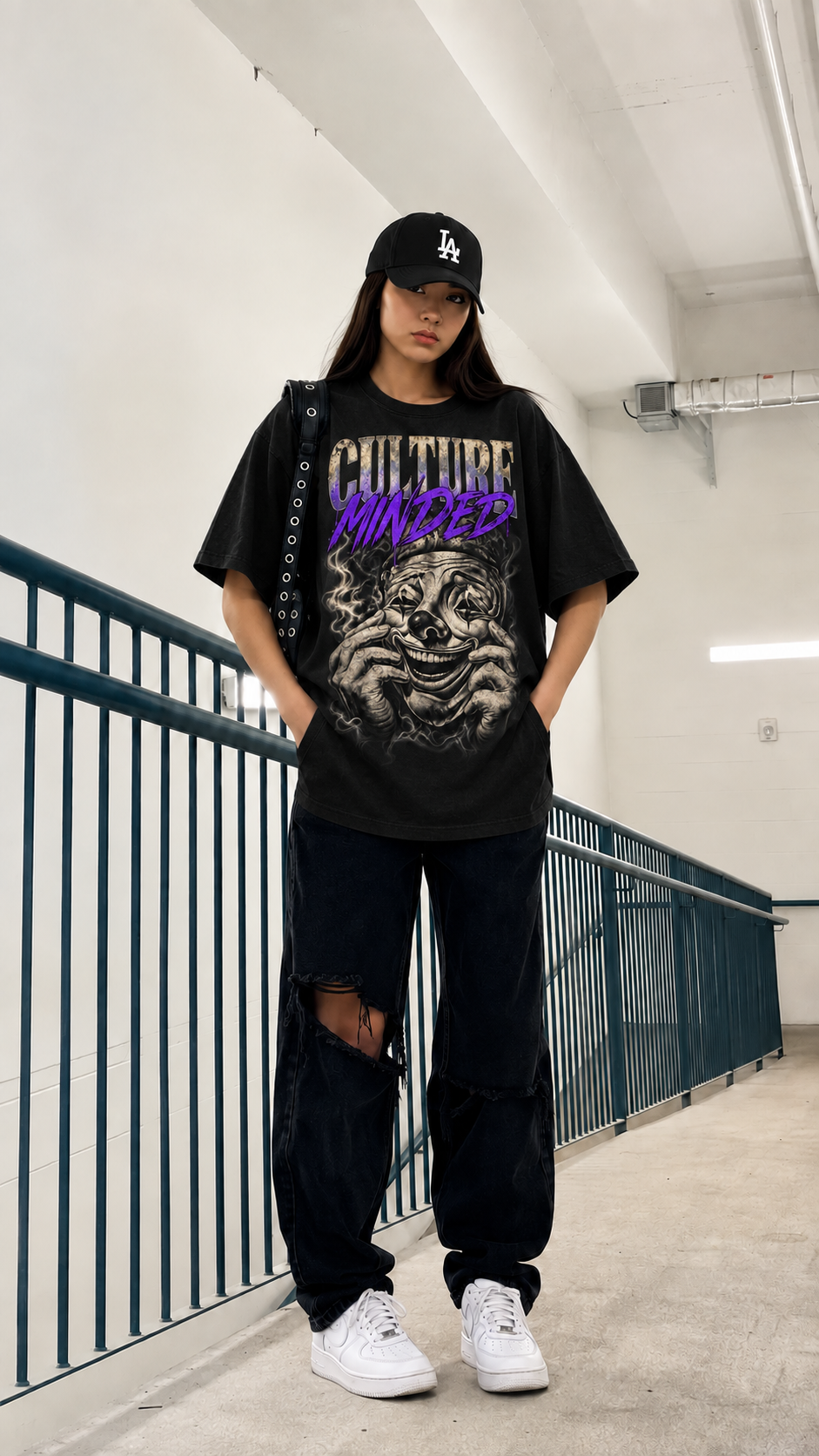 Culture Minded "Joker" Oversized Tee