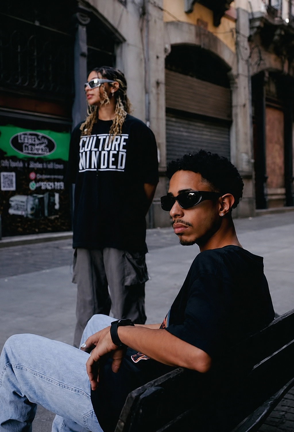 Culture Minded "Original Logo" Oversized Tee