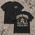 Culture Minded "Built by Faith" Oversized Tee