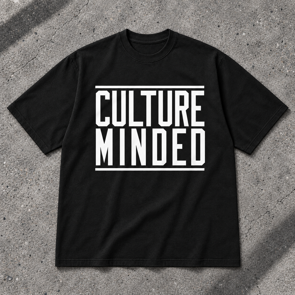 Culture Minded "Original Logo" Oversized Tee