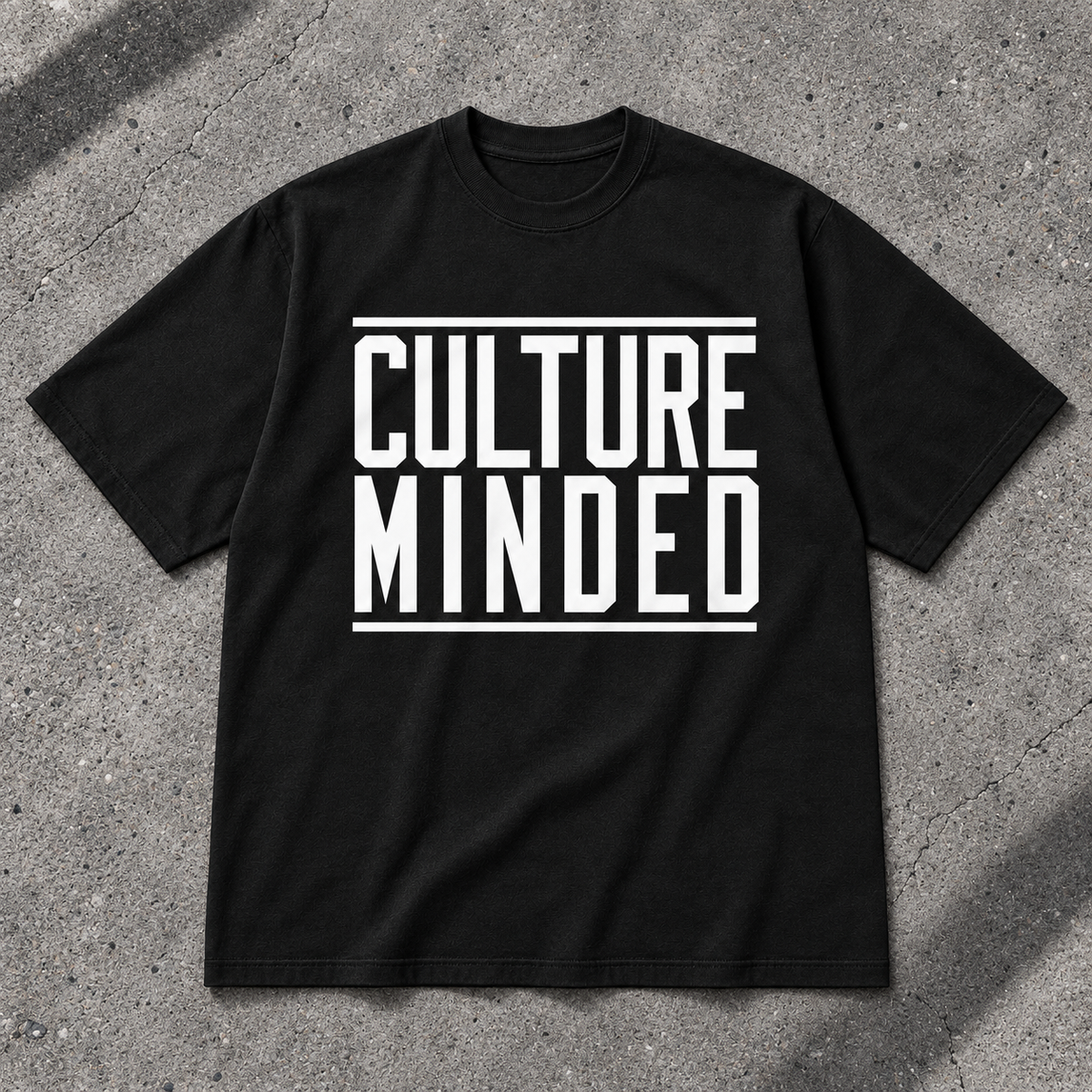 Culture Minded "Original Logo" Oversized Tee