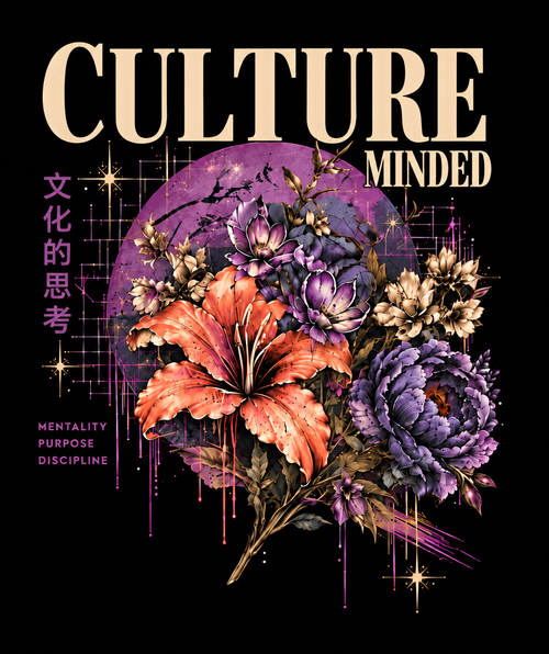 Culture Minded "Growth" Oversized Tee